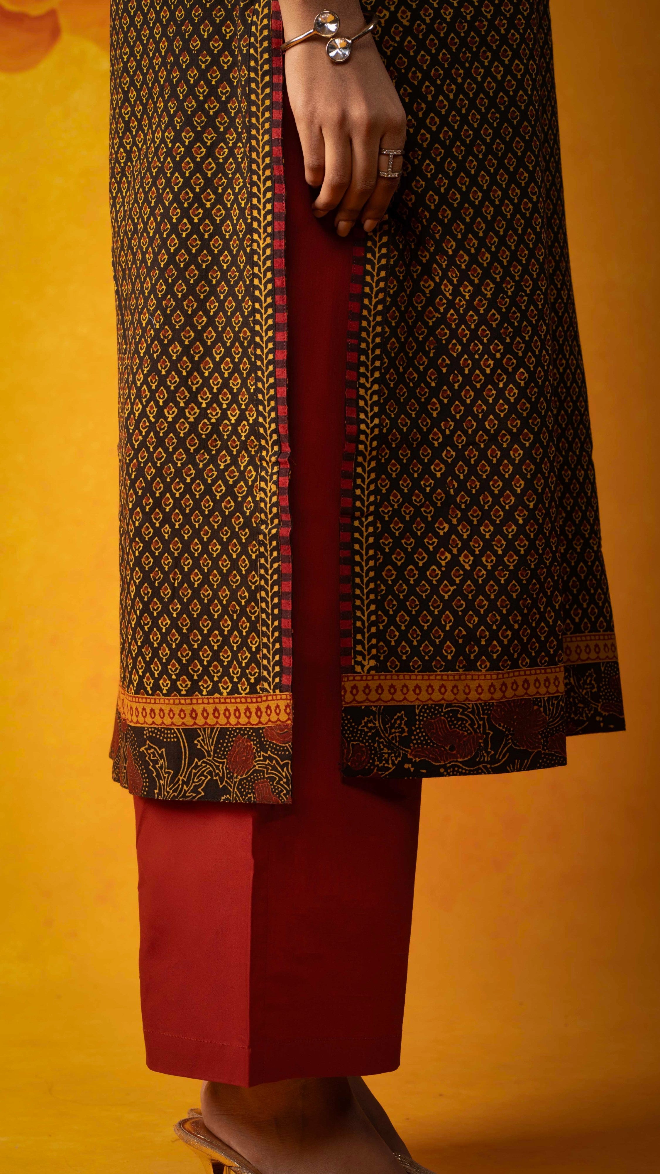 Padmini Ajrakh Kurta