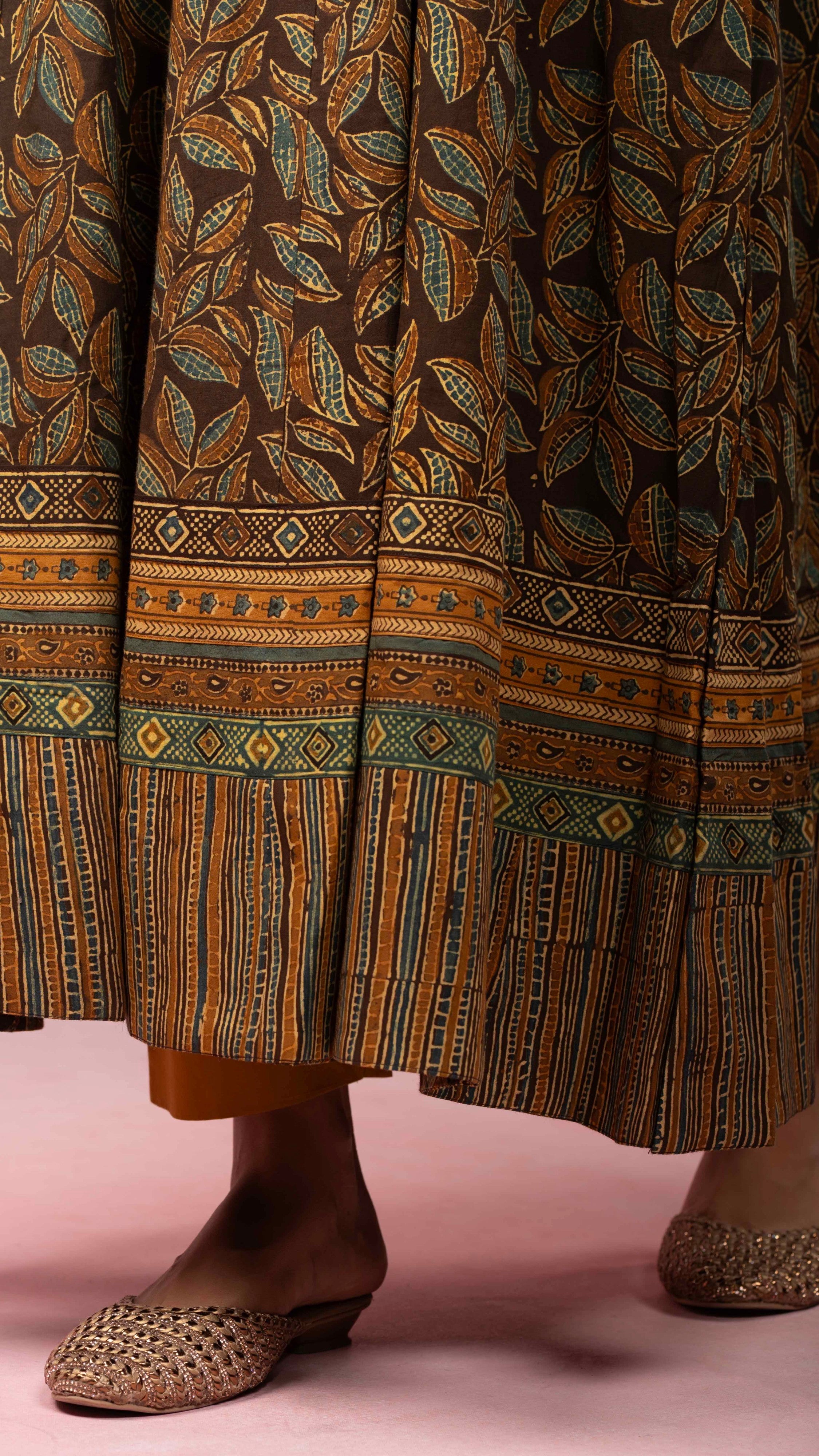 Rivyaa Ajrakh  Kurta