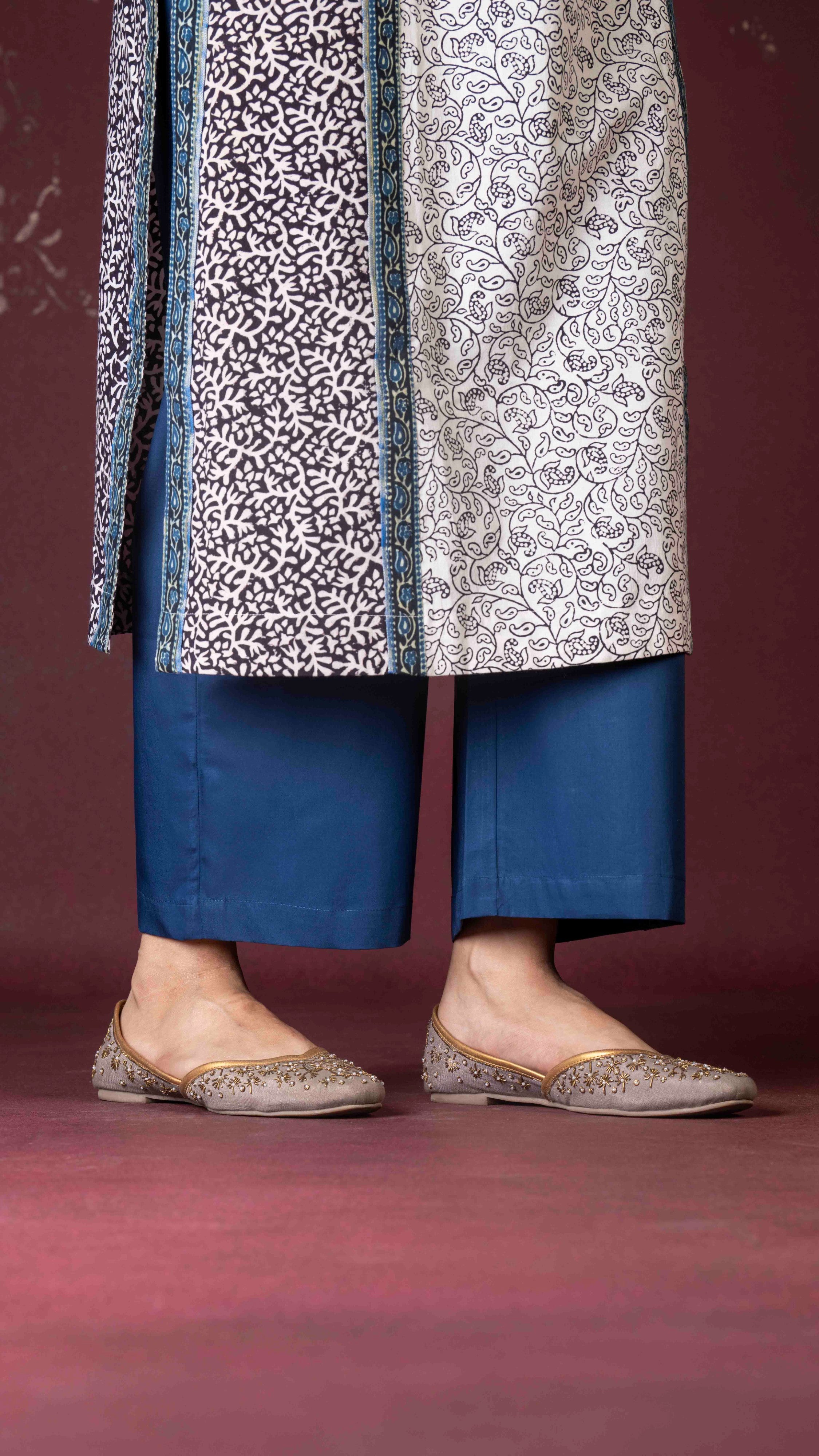 Indigo Blue palazzo pant with pockets