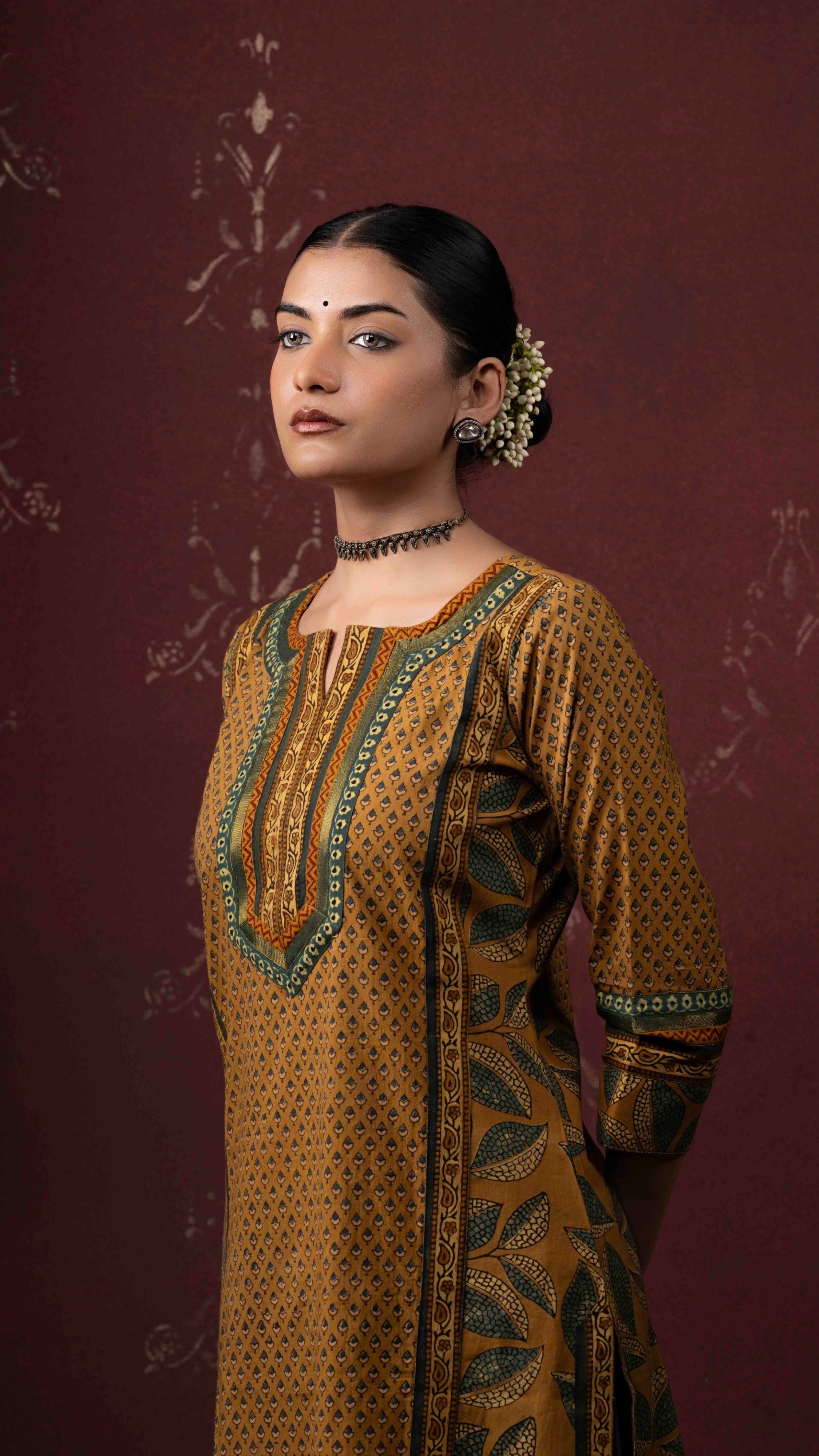 Aavriti Ajrakh Kurta