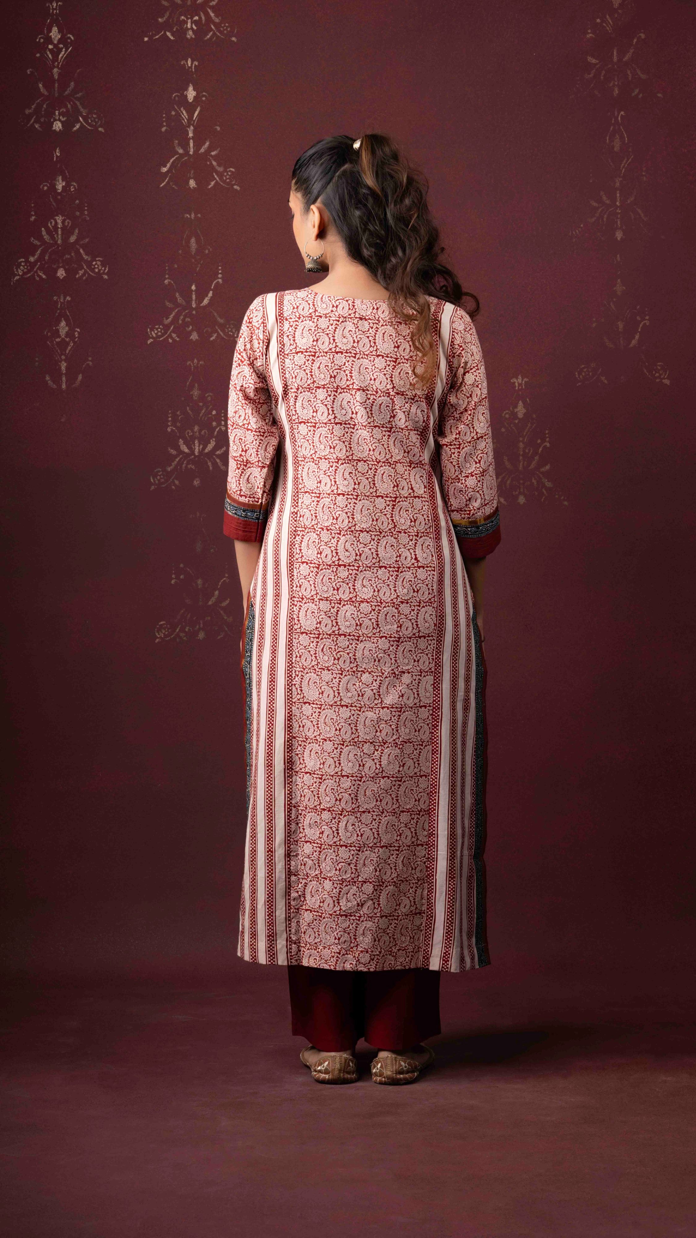 Ojaswi Bagh Kurta